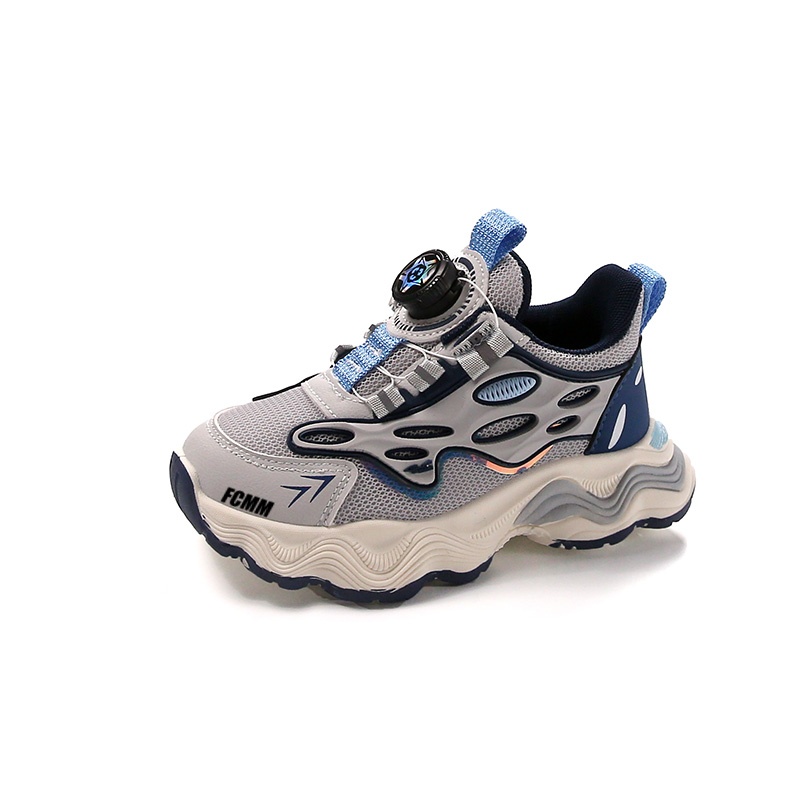 Износостойкая дышащая повседневная обувь для детей FCMM, синий
Износостойкая дышащая повседневная обувь для детей FCMM, синий