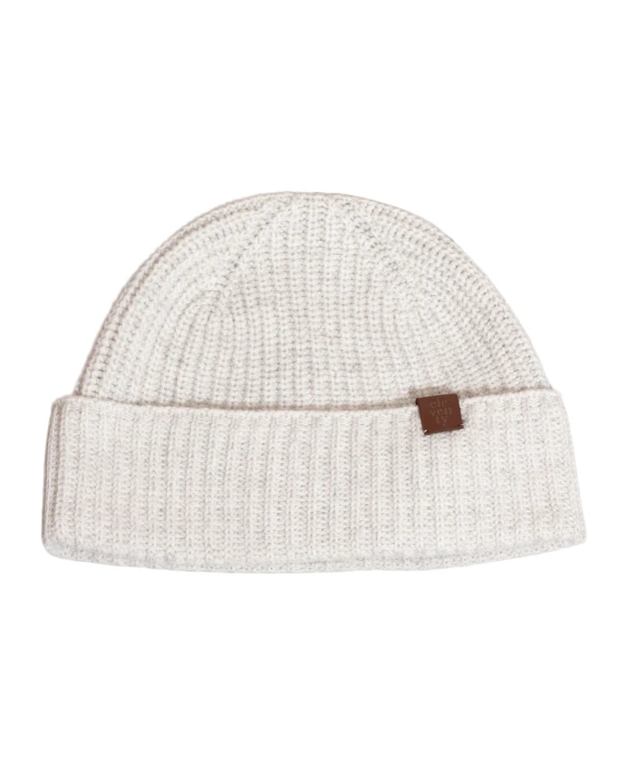 Серая кашемировая шапка-бини с ребристой вязкой Eleventy, серый
Серая кашемировая шапка-бини с ребристой вязкой Eleventy, серый