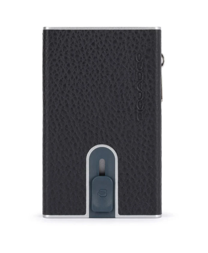 Компактный кошелек с выдвижной системой и отделением для монет. Piquadro, черный
Компактный кошелек с выдвижной системой и отделением для монет. Piquadro, черный