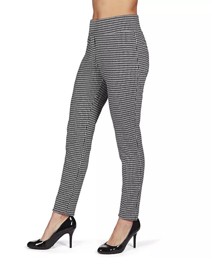 Женские облегающие леггинсы с узором «гусиная лапка» MeMoi, черный
Женские облегающие леггинсы с узором «гусиная лапка» MeMoi, черный