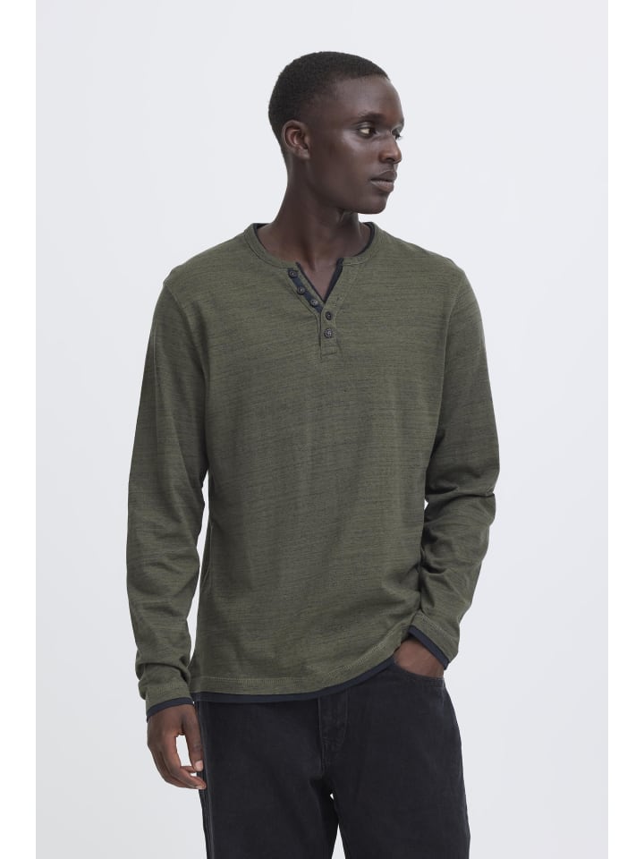 Рубашка с длинным рукавом BLEND, зеленый
Рубашка с длинным рукавом BLEND, зеленый