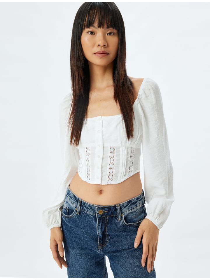 Блузка KOTON, белый
Блузка KOTON, белый