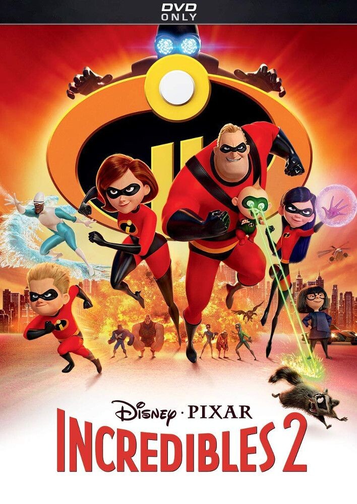 Диск DVD Incredibles 2
Диск DVD Incredibles 2
