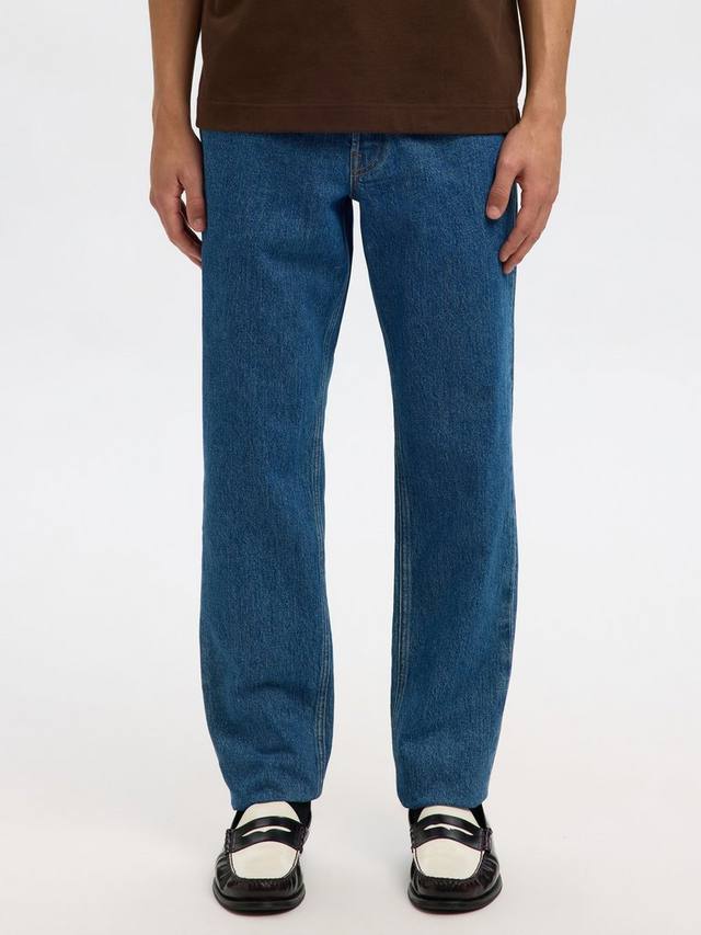 HOMME 190 хлопковые джинсы Regular Tapered Selected, Medium Blue Denim
HOMME 190 хлопковые джинсы Regular Tapered Selected, Medium Blue Denim