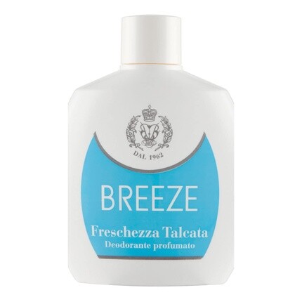 Дезодорант-выжимка Freschezza Talcata 100мл без газа Breeze
Дезодорант-выжимка Freschezza Talcata 100мл без газа Breeze