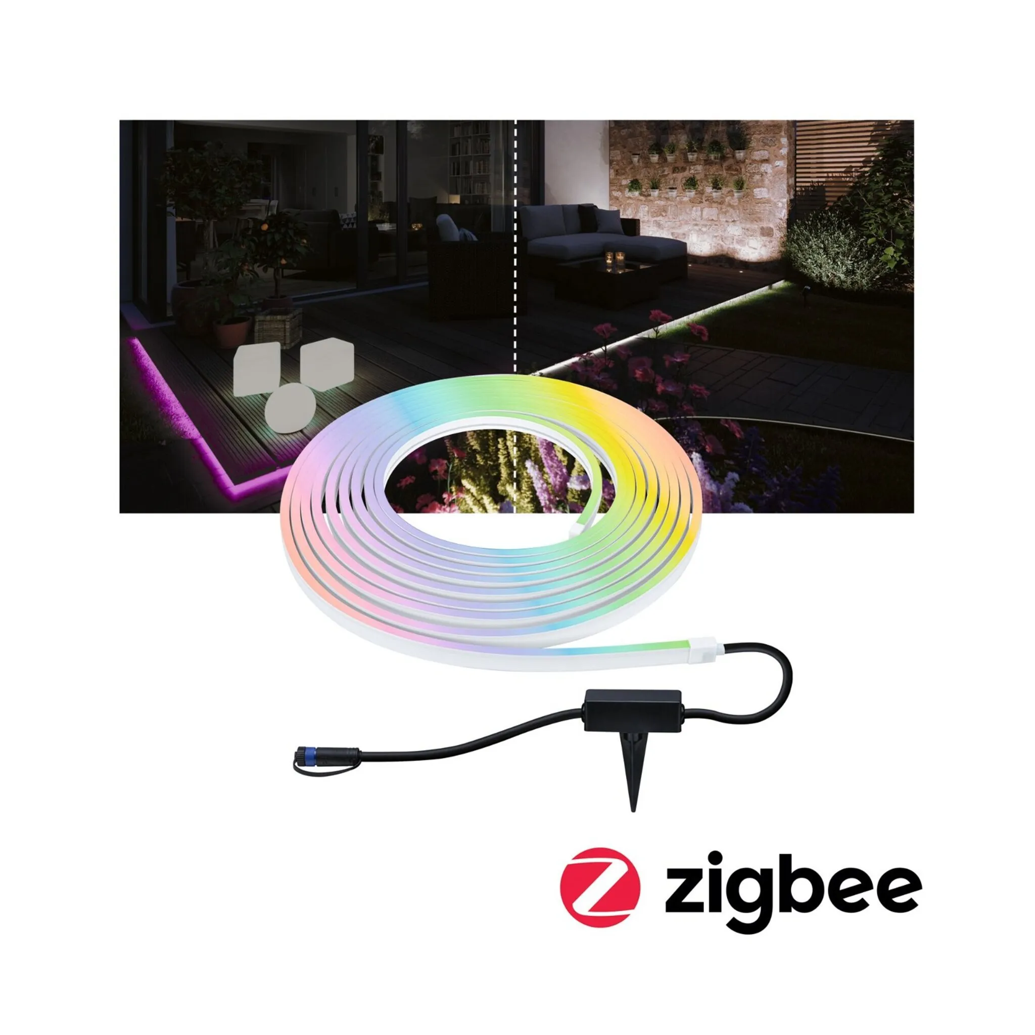 Светодиодный садовый прожектор Paulmann «Plug & Shine Stripe Smooth, одинарная полоса IP67 RGBW+ 39W белый», 1 лампочка, Smart Home Zigbee 3.0
Светодиодный садовый прожектор Paulmann «Plug & Shine Stripe Smooth, одинарная полоса IP67 RGBW+ 39W белый», 1 лампочка, Smart Home Zigbee 3.0
