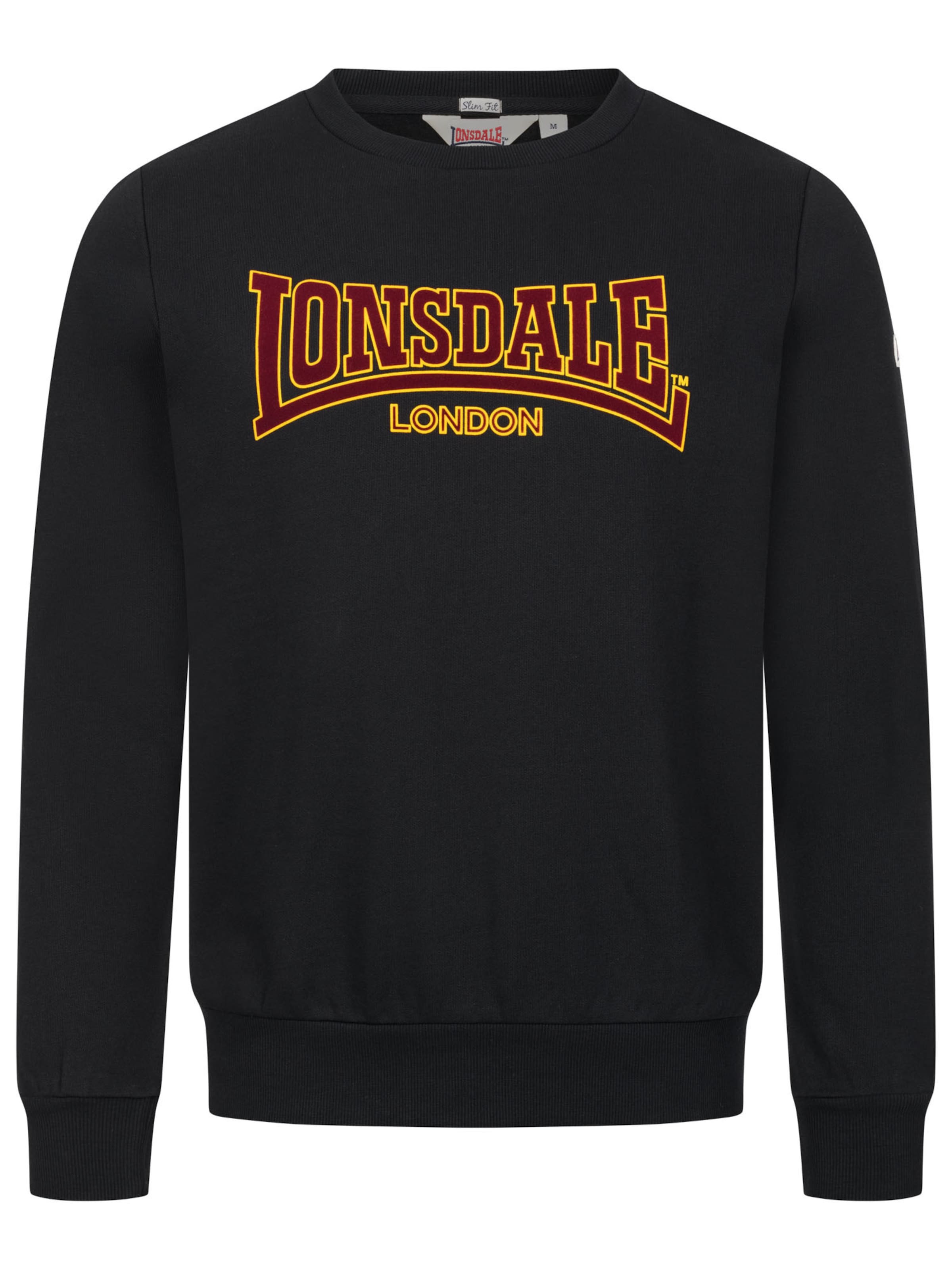 LONSDALE Свитшот 'Classic LL001' в черном цвете
LONSDALE Свитшот 'Classic LL001' в черном цвете