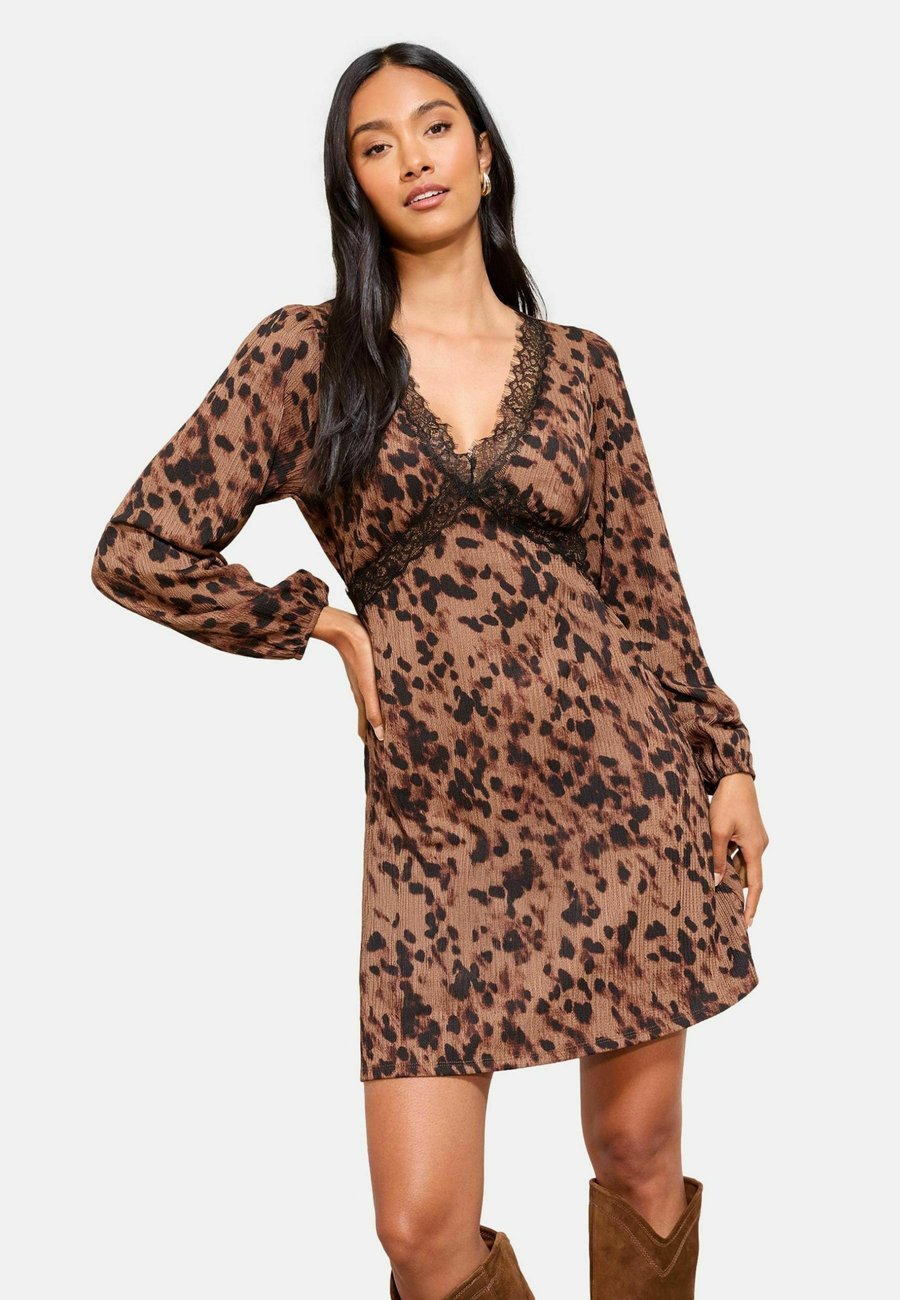 Платье Friends Like These Jersey dress, Brown Animal/Brown
Платье Friends Like These Jersey dress, Brown Animal/Brown