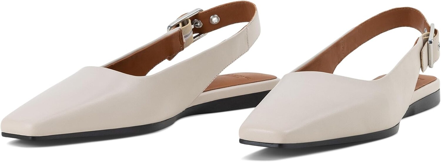 Туфли на плоской подошве Vagabond Shoemakers Wioletta Leather Slingback Flat, цвет Off White
Туфли на плоской подошве Vagabond Shoemakers Wioletta Leather Slingback Flat, цвет Off White