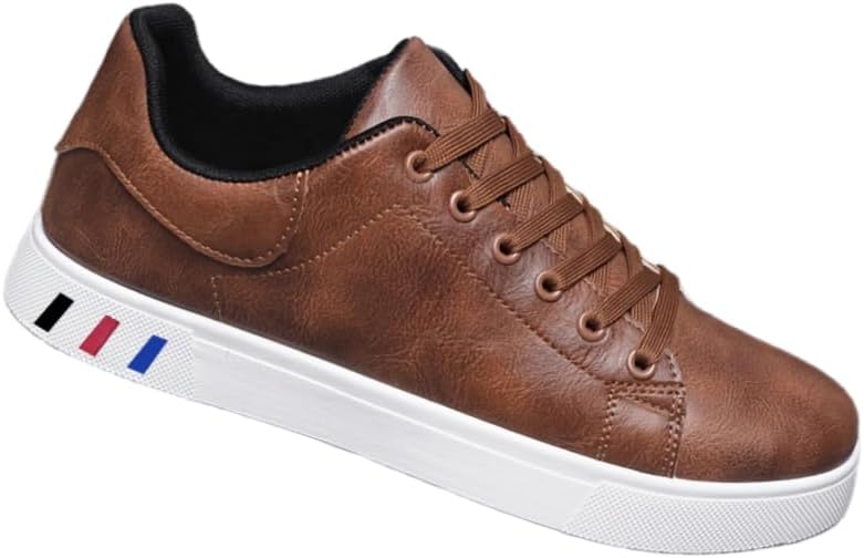 Мужские повседневные кеды - модный спортивный стиль с комфортом на весь день, универсальная уличная одежда для города и повседневной носки Hoalox, коричневый
Мужские повседневные кеды - модный спортивный стиль с комфортом на весь день, универсальная уличная одежда для города и повседневной носки Hoalox, коричневый