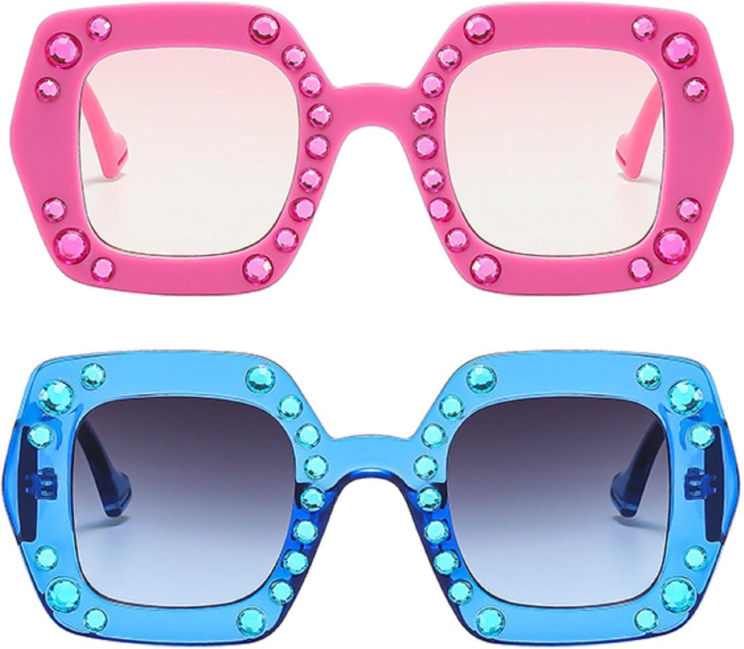Блестящие солнцезащитные очки с бриллиантами для женщин, квадратные солнцезащитные очки со стразами, винтажные хрустальные солнцезащитные очки для вечеринки, сексуальные женские очки mincl, 2pcs-pink&blue
Блестящие солнцезащитные очки с бриллиантами для женщин, квадратные солнцезащитные очки со стразами, винтажные хрустальные солнцезащитные очки для вечеринки, сексуальные женские очки mincl, 2pcs-pink&blue