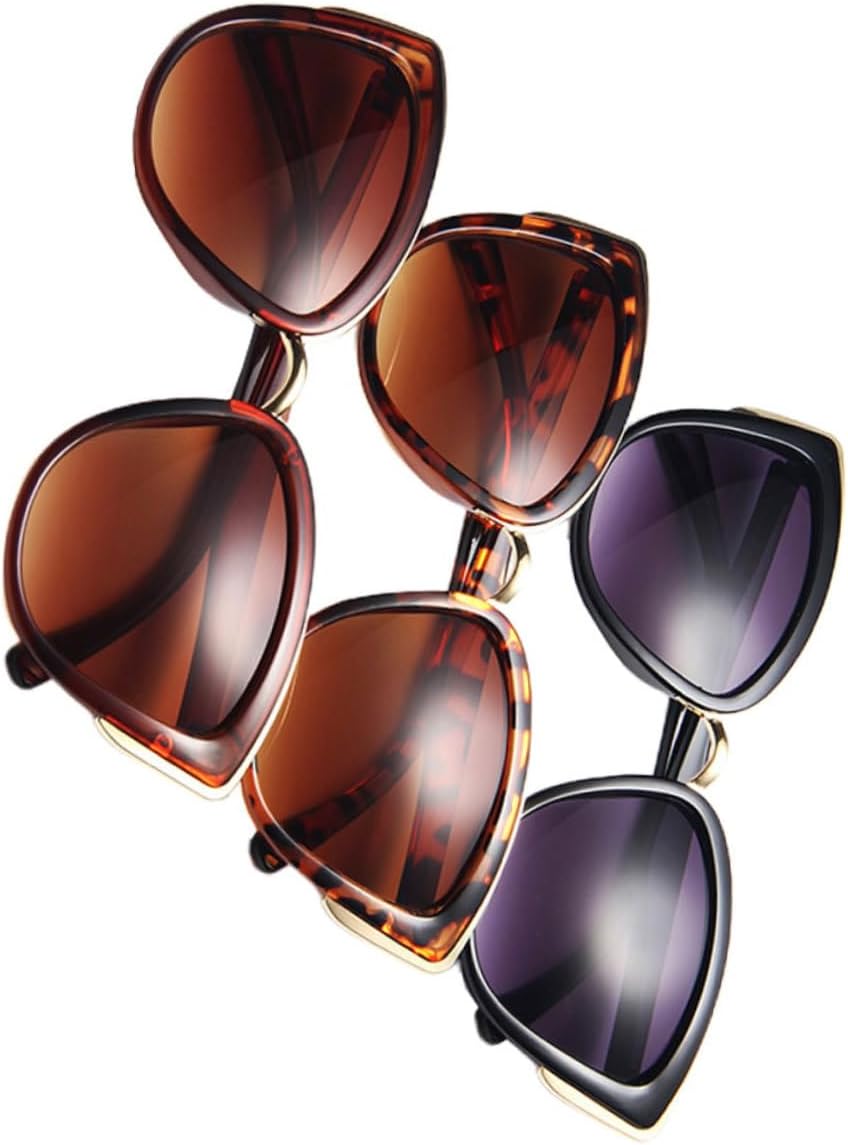 Винтажные солнцезащитные очки SUPVOX «кошачий глаз», набор из 3 штук, для женщин, пластиковая оправа, ретро-стиль, защита от УФ-излучения, очки для отдыха на природе и пляже, Assorted Color
Винтажные солнцезащитные очки SUPVOX «кошачий глаз», набор из 3 штук, для женщин, пластиковая оправа, ретро-стиль, защита от УФ-излучения, очки для отдыха на природе и пляже, Assorted Color