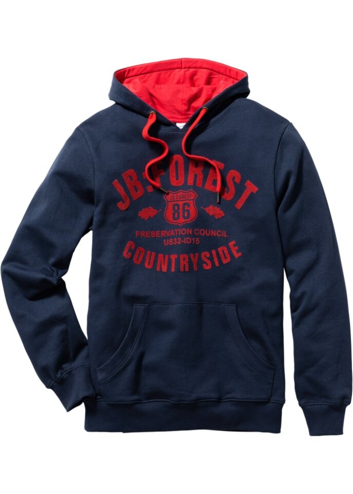 Толстовка с капюшоном John Baner Jeanswear, синий
Толстовка с капюшоном John Baner Jeanswear, синий