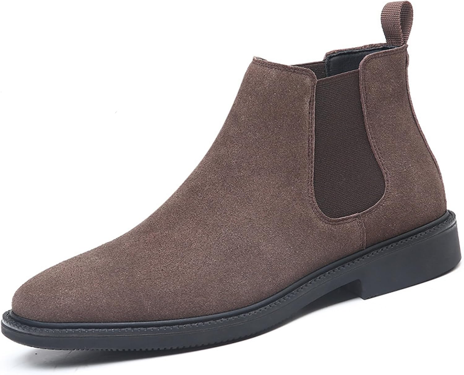 Мужские замшевые ботинки челси на массивном каблуке, удобные с круглым носком, низким каблуком, без застежки, с боковыми эластичными вставками, классические ботинки челси Nvbuke, коричневый
Мужские замшевые ботинки челси на массивном каблуке, удобные с круглым носком, низким каблуком, без застежки, с боковыми эластичными вставками, классические ботинки челси Nvbuke, коричневый