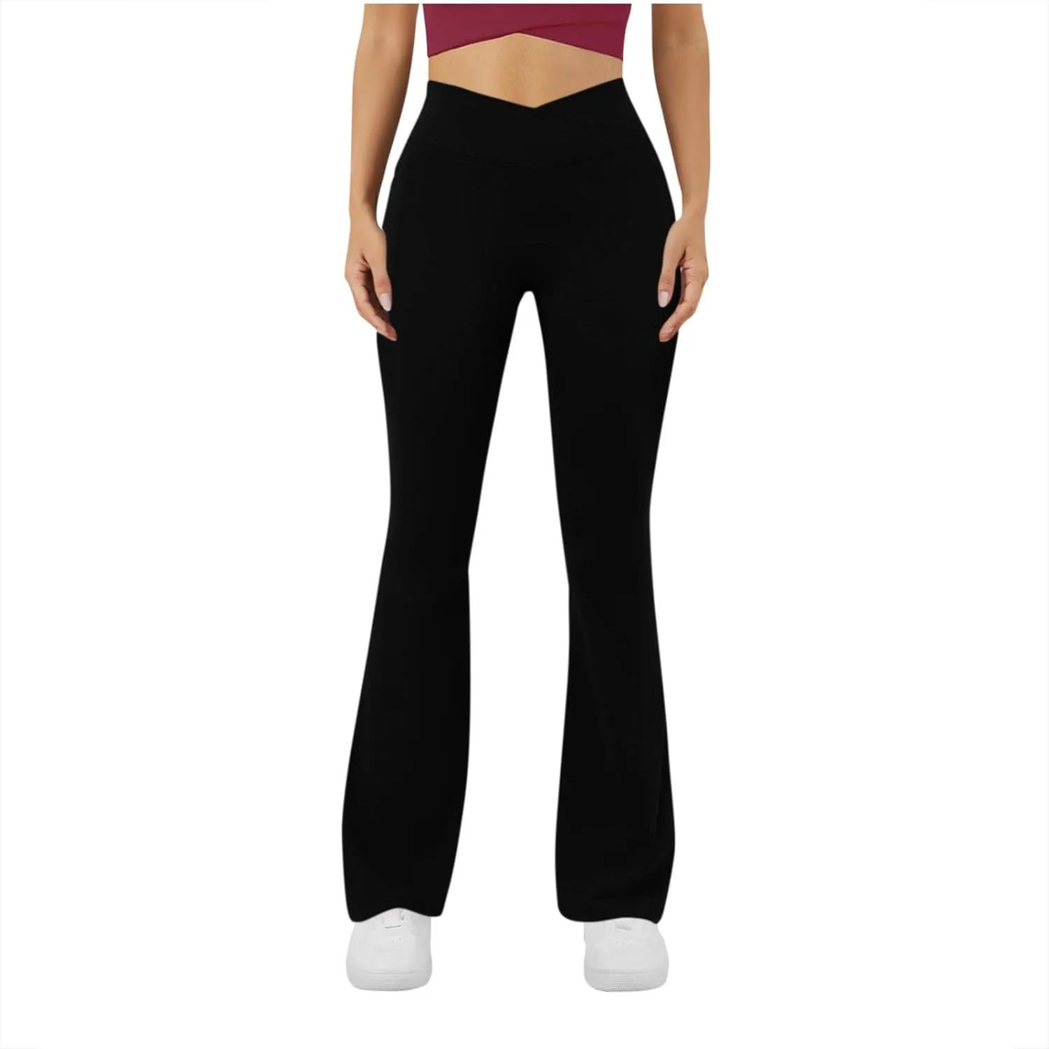 Xiaojmake Flare Leggings для женщин, кроссовер высокая талия, с карманами
Xiaojmake Flare Leggings для женщин, кроссовер высокая талия, с карманами