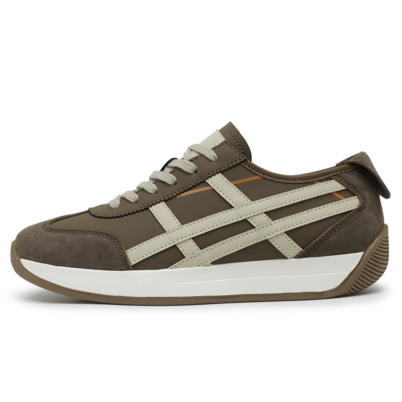 LEXON Мужские повседневные низкие кеды коричневые, цвет Brown 
LEXON Мужские повседневные низкие кеды коричневые, цвет Brown