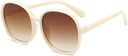 Солнцезащитные очки в круглой оправе 2027 года для женщин, ретро, черные, увеличенного размера, женские солнцезащитные очки для активного отдыха и вождения MTZJH, Beige Brown
Солнцезащитные очки в круглой оправе 2027 года для женщин, ретро, черные, увеличенного размера, женские солнцезащитные очки для активного отдыха и вождения MTZJH, Beige Brown