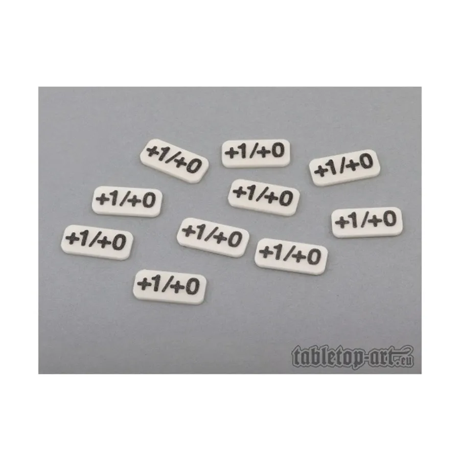 Жетоны +1/+0 — Ванильно-белый, Bits & Accessories - Markers & Templates
Жетоны +1/+0 — Ванильно-белый, Bits & Accessories - Markers & Templates