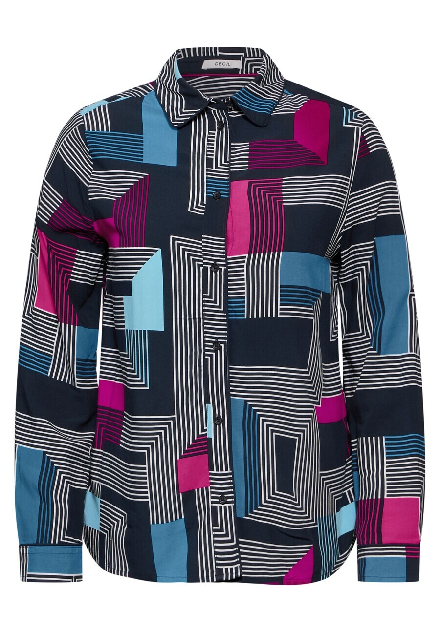 Рубашка CECIL Blouse, цвет blue/mixed colors
Рубашка CECIL Blouse, цвет blue/mixed colors