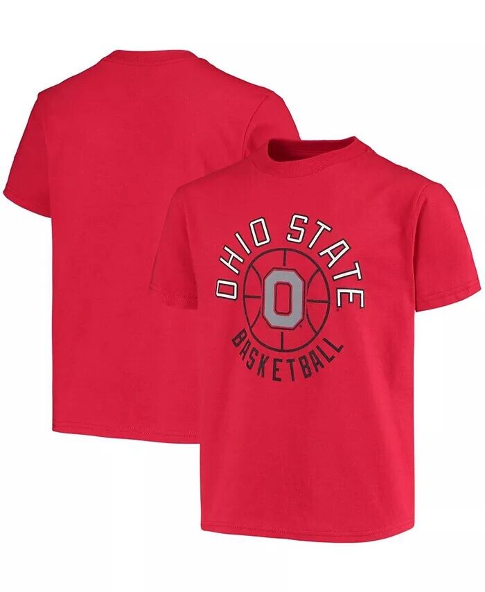 Баскетбольная футболка Scarlet Ohio State Buckeyes для мальчиков и девочек Big Champion, красный
Баскетбольная футболка Scarlet Ohio State Buckeyes для мальчиков и девочек Big Champion, красный
