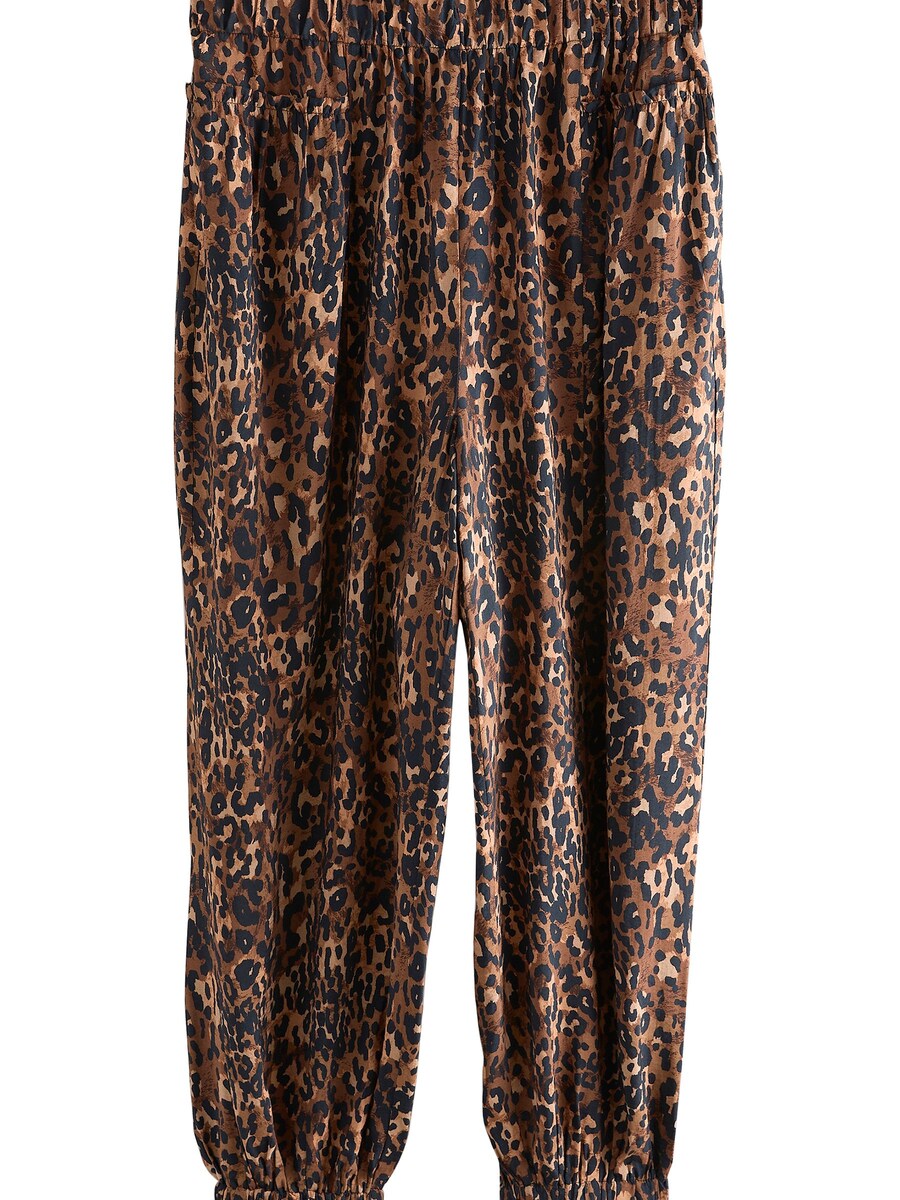 Зауженные брюки Next Hareem, коричневый
Зауженные брюки Next Hareem, коричневый