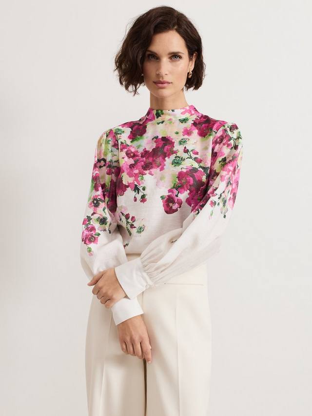 Блузка в цветочек от винни Phase Eight, розовый/разноцветный
Блузка в цветочек от винни Phase Eight, розовый/разноцветный
