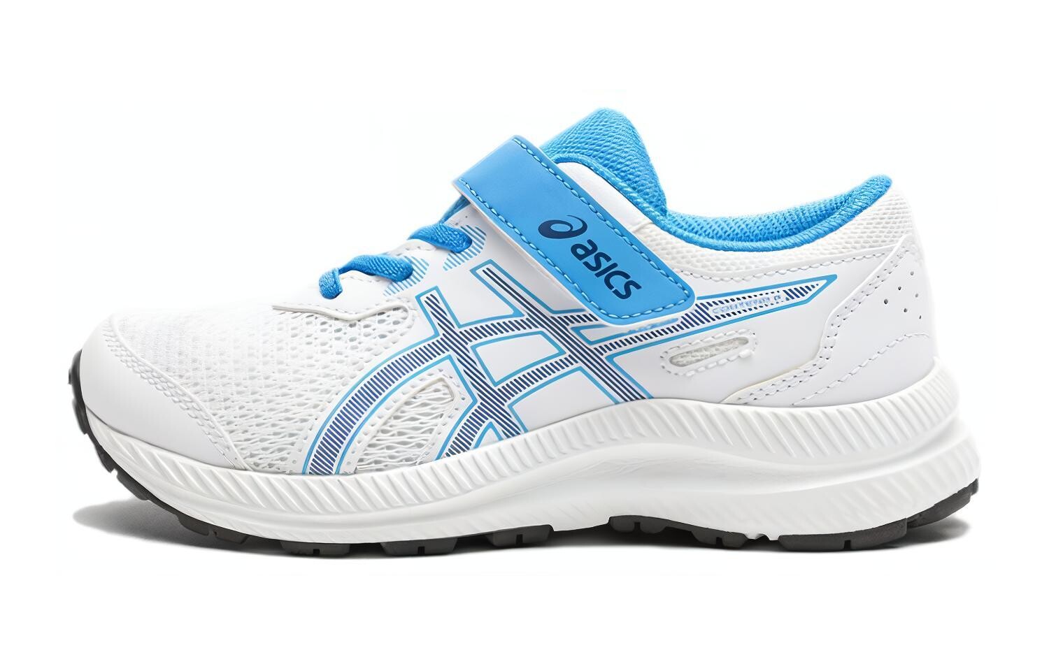 Кроссовки Gel-Contend 8 Kids, низкие, синие/белые Asics, синий 
Кроссовки Gel-Contend 8 Kids, низкие, синие/белые Asics, синий