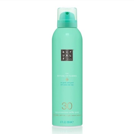 RITUALS Солнцезащитный спрей «Ритуал Кармы» с алоэ вера, священным лотосом, белым чаем и гинкго билоба SPF 30 — натуральные антиоксиданты, защита от ультрафиолетовых лучей A/UVB
RITUALS Солнцезащитный спрей «Ритуал Кармы» с алоэ вера, священным лотосом, белым чаем и гинкго билоба SPF 30 — натуральные антиоксиданты, защита от ультрафиолетовых лучей A/UVB