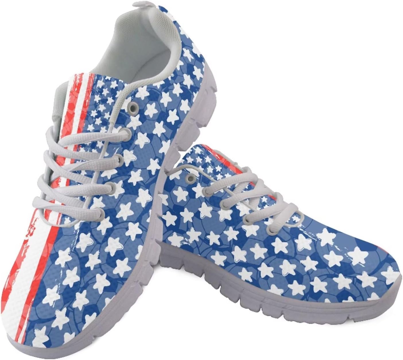 Женские кроссовки для бега и зала на шнуровке, для ходьбы и походов, легкие и дышащие кроссовки для мужчин и женщин Getelinseng, American Flag Design
Женские кроссовки для бега и зала на шнуровке, для ходьбы и походов, легкие и дышащие кроссовки для мужчин и женщин Getelinseng, American Flag Design