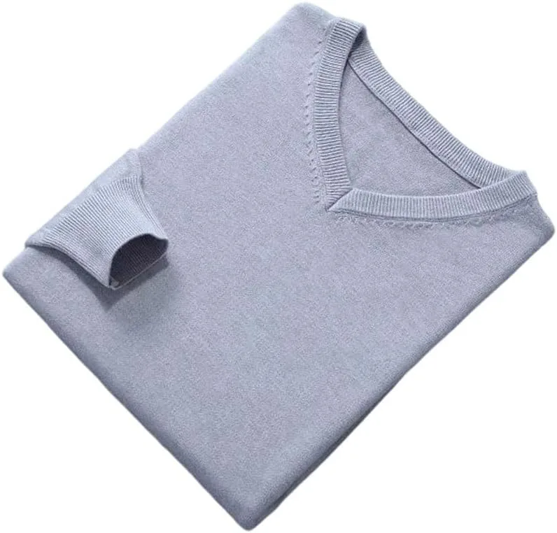 Мужской свитер из кашемира, мягкий и теплый, V-образный вырез
Мужской свитер из кашемира, мягкий и теплый, V-образный вырез