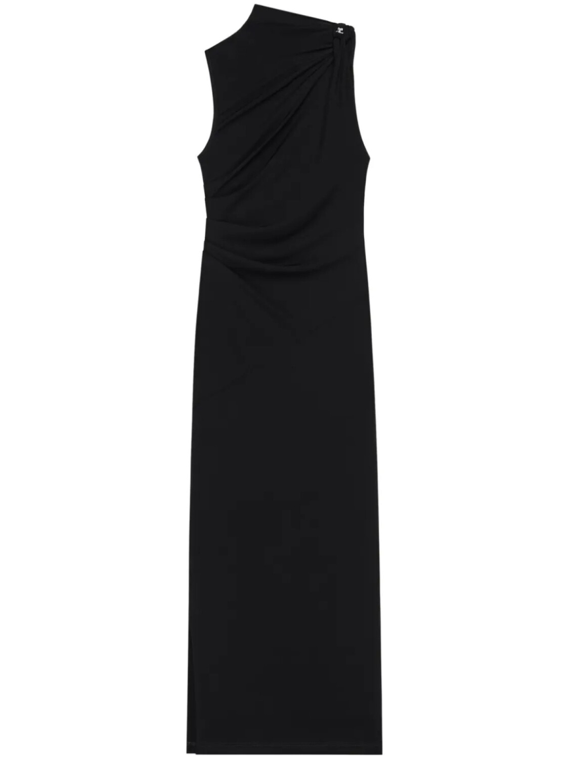 Courrèges платье с драпировкой, черный
Courrèges платье с драпировкой, черный