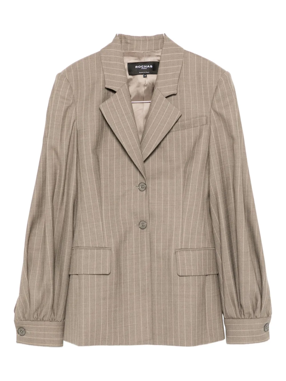 Блейзер в полоску из новой шерсти Rochas, коричневый
Блейзер в полоску из новой шерсти Rochas, коричневый