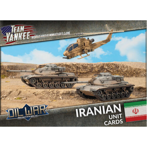 Коллекционные карточки Team Yankee: Iranian Unit Cards
Коллекционные карточки Team Yankee: Iranian Unit Cards