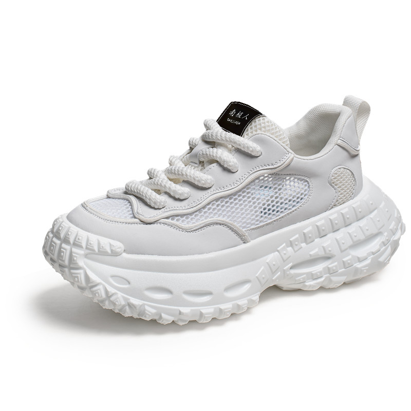 Мужские кроссовки с мягкой подошвой, износостойкие, увеличивающие рост, дышащие, низкие, массивные NANJIREN, White
Мужские кроссовки с мягкой подошвой, износостойкие, увеличивающие рост, дышащие, низкие, массивные NANJIREN, White