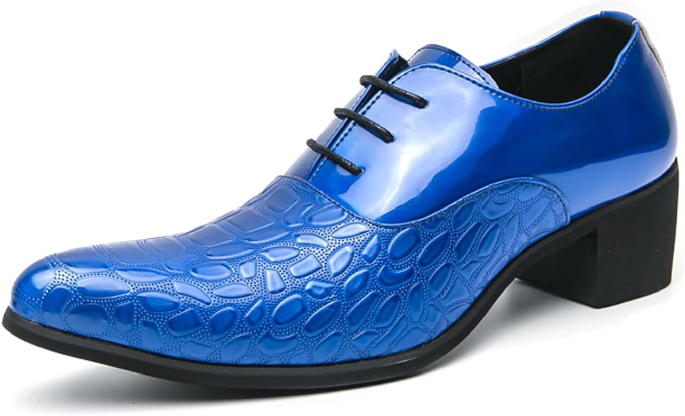 Мужские туфли-оксфорды с высоким каблуком из лакированной кожи с принтованной аппликацией, модные с заостренным носком, классической шнуровкой и эффектом увеличения роста, для смокинга, официальных мероприятий, бизнес-вечеринок и свадеб Uzujbaa,...
Мужские туфли-оксфорды с высоким каблуком из лакированной кожи с принтованной аппликацией, модные с заостренным носком, классической шнуровкой и эффектом увеличения роста, для смокинга, официальных мероприятий, бизнес-вечеринок и свадеб Uzujbaa,...