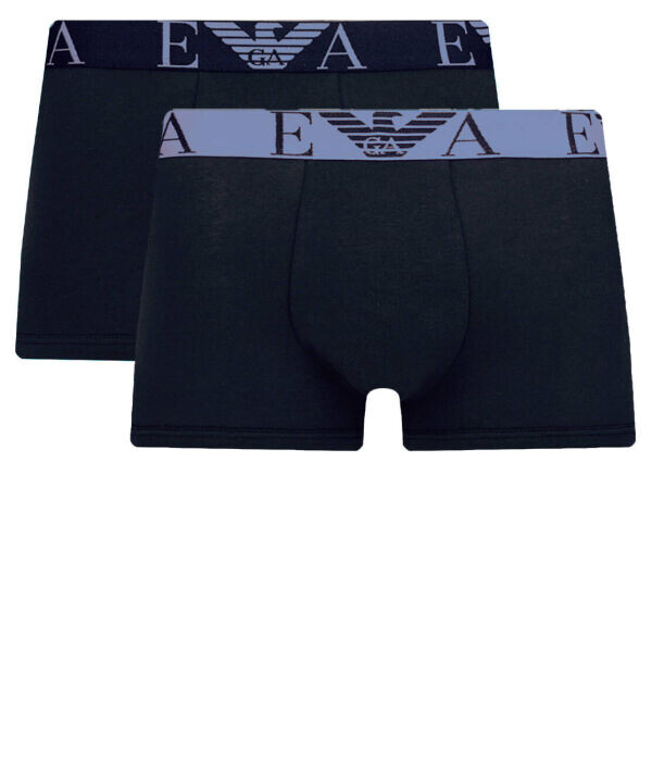 Боксеры Emporio Armani хлопковые 2 шт, синий/черный
Боксеры Emporio Armani хлопковые 2 шт, синий/черный