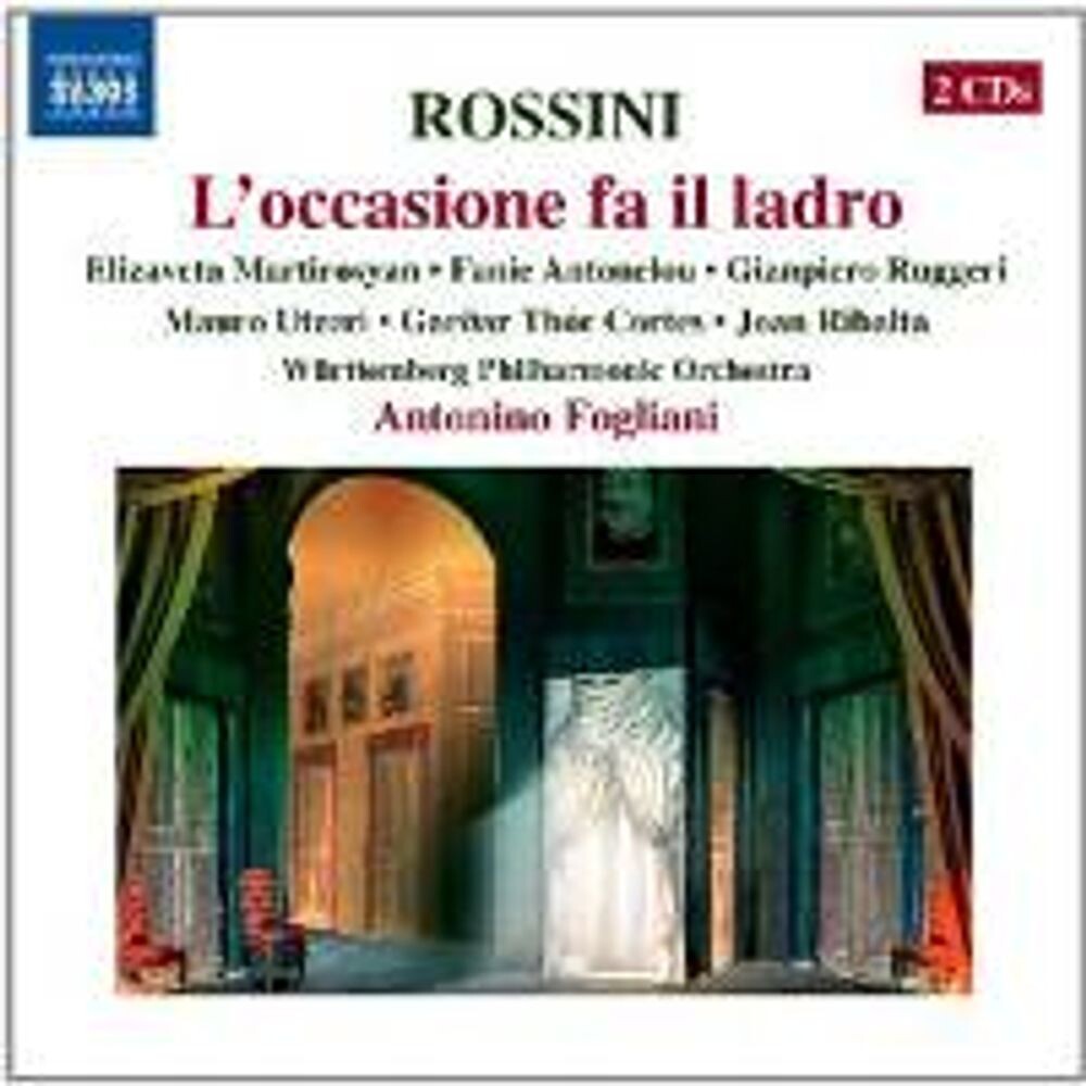 Диск CD L Occasione Fa Il Ladro - Gioachino Rossini
Диск CD L Occasione Fa Il Ladro - Gioachino Rossini