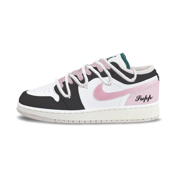 Jordan Air 1 Black Pink Cream Puff кожаные детские баскетбольные кроссовки низкие с противоскользящей и износостойкой подошвой
Jordan Air 1 Black Pink Cream Puff кожаные детские баскетбольные кроссовки низкие с противоскользящей и износостойкой подошвой