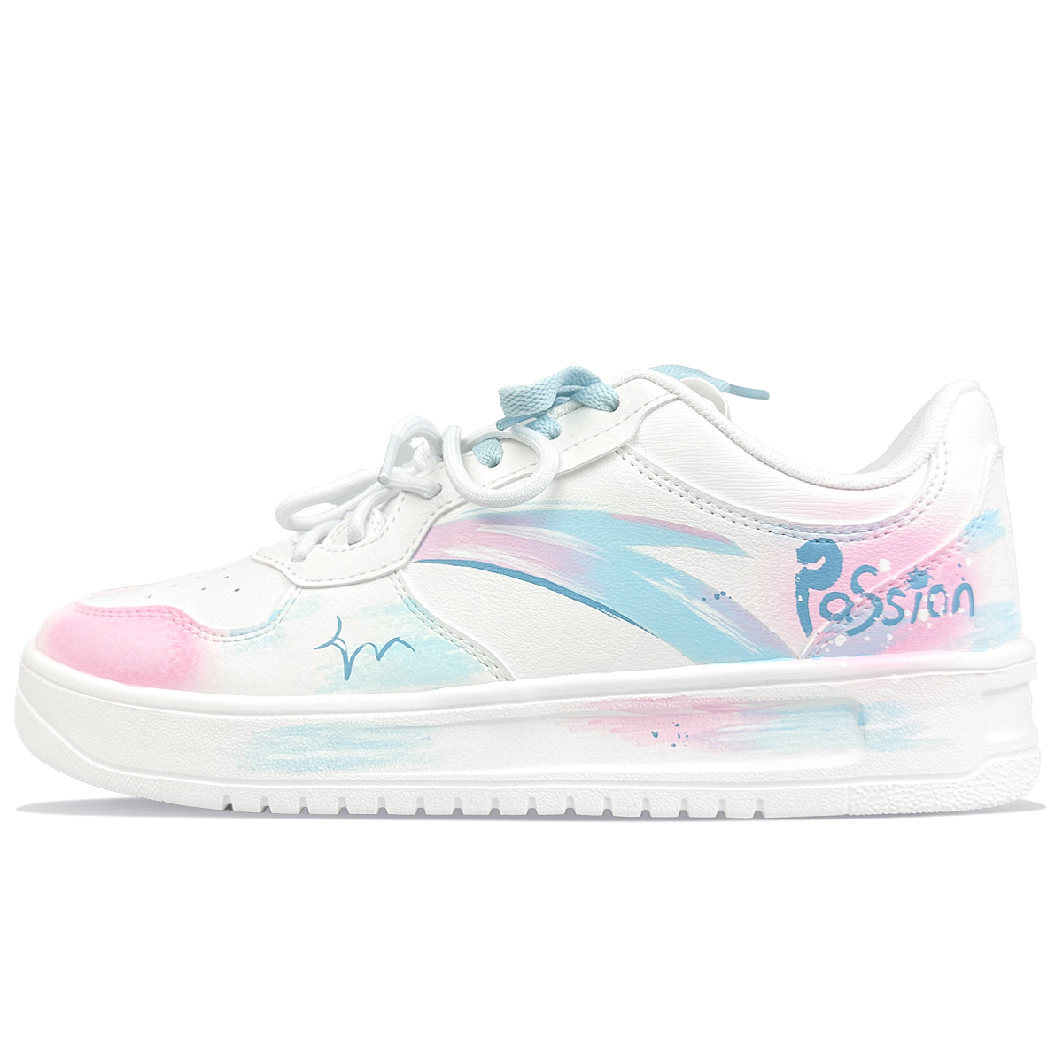 ANTA Износостойкие противоскользящие низкие скейтерские кроссовки для мужчин с эффектом увеличения роста белый розовый голубой, цвет White Pink Blue
ANTA Износостойкие противоскользящие низкие скейтерские кроссовки для мужчин с эффектом увеличения роста белый розовый голубой, цвет White Pink Blue