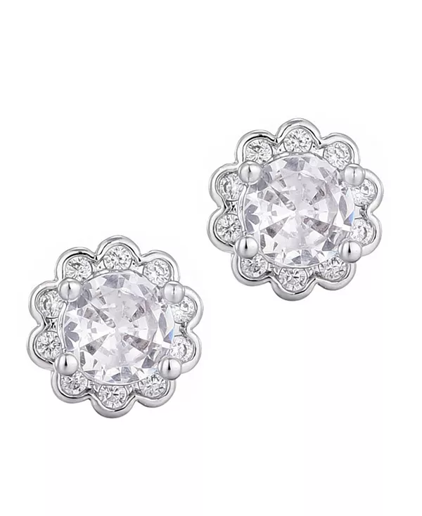 Серьги-Гвоздики с цветочным венцом из кубического циркония, посеребренные Adornia, silver
Серьги-Гвоздики с цветочным венцом из кубического циркония, посеребренные Adornia, silver