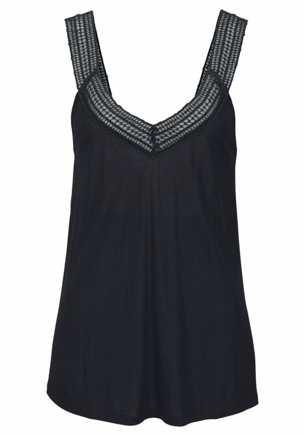 Топ LASCANA, черный
Топ LASCANA, черный