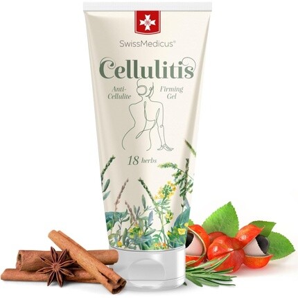 Натуральный антицеллюлитный крем для тела Cellulitis Belly с розмарином и гуараной - успокаивающий лосьон Идеальное массажное средство помогает при похудении - стимулирует лимфатическую систему 200 мл, Swissmedicus
Натуральный антицеллюлитный крем для тела Cellulitis Belly с розмарином и гуараной - успокаивающий лосьон Идеальное массажное средство помогает при похудении - стимулирует лимфатическую систему 200 мл, Swissmedicus