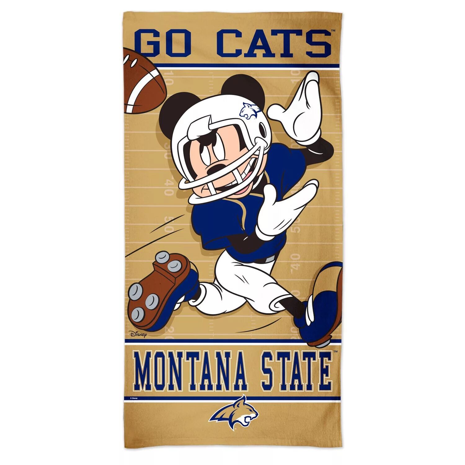 Пляжное полотенце WinCraft Montana State Bobcats 30 x 60 дюймов Team Disney Spectra
Пляжное полотенце WinCraft Montana State Bobcats 30 x 60 дюймов Team Disney Spectra
