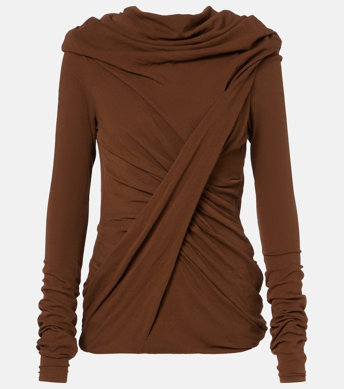 Топ из хлопкового джерси с открытыми плечами Entire Studios, Maple
Топ из хлопкового джерси с открытыми плечами Entire Studios, Maple