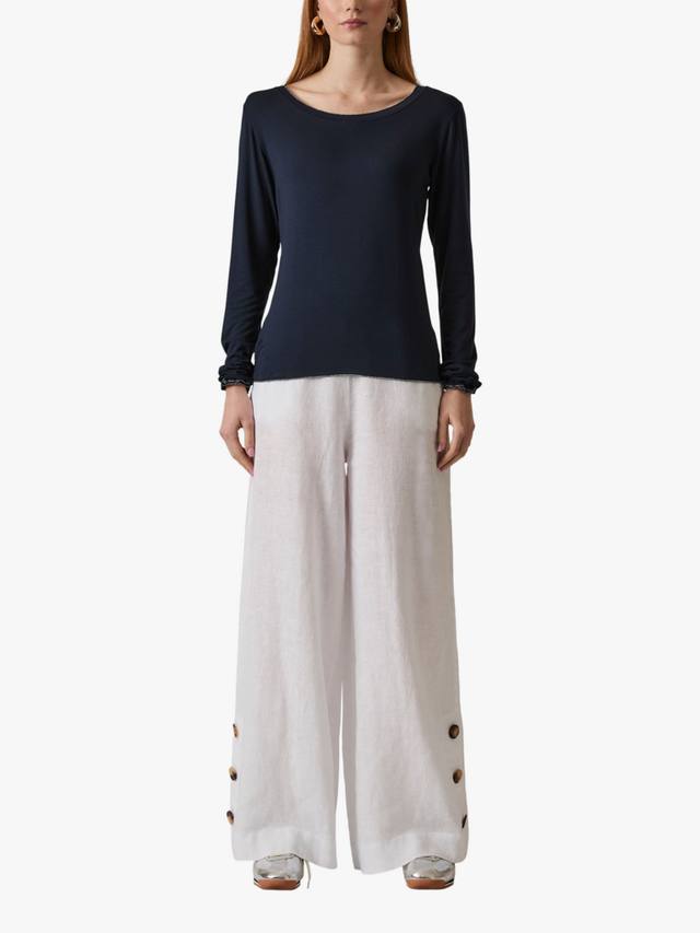 Топ с длинными рукавами Shimmer Trim James Lakeland, Navy
Топ с длинными рукавами Shimmer Trim James Lakeland, Navy