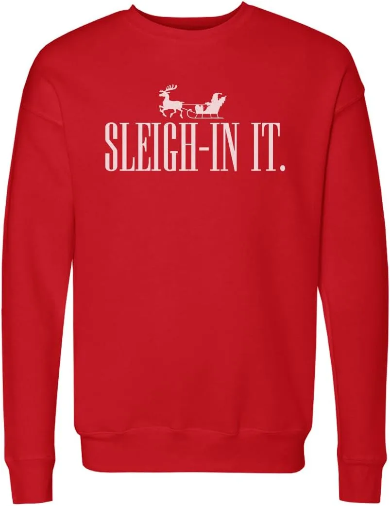 500 LEVEL Sleigh-In It рождественский свитшот
500 LEVEL Sleigh-In It рождественский свитшот