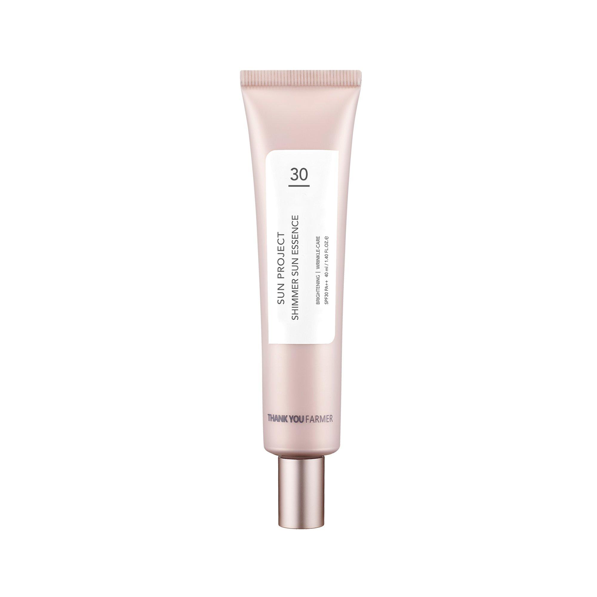 Солнцезащитная эссенция Sun Project Shimmer Sun Essence SPF 30 PA+++ Thank You Farmer
Солнцезащитная эссенция Sun Project Shimmer Sun Essence SPF 30 PA+++ Thank You Farmer