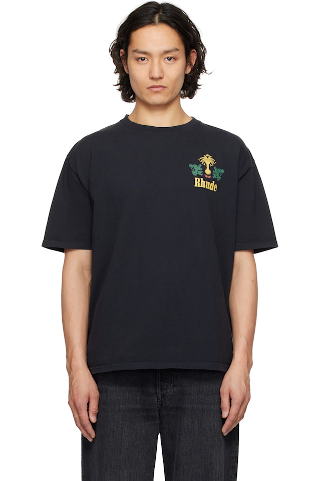 Футболка с принтом табака Rhude, черный
Футболка с принтом табака Rhude, черный