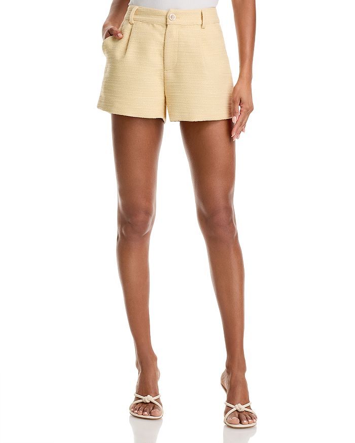 Твидовые шорты - эксклюзив AQUA, желтый
Твидовые шорты - эксклюзив AQUA, желтый