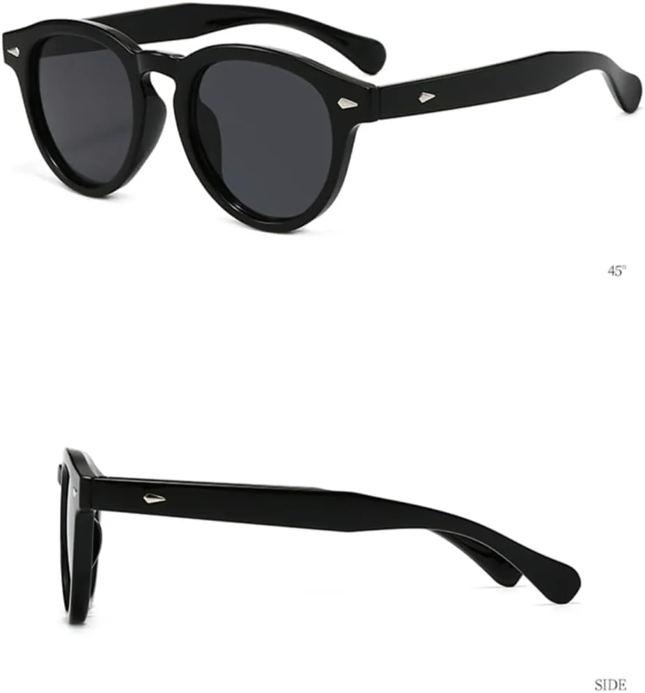 Ретро маленькие круглые солнцезащитные очки для женщин, модные очки в стиле «рисовые очки», трендовые солнцезащитные очки конфетных цветов SZVVBKK, Sand Black
Ретро маленькие круглые солнцезащитные очки для женщин, модные очки в стиле «рисовые очки», трендовые солнцезащитные очки конфетных цветов SZVVBKK, Sand Black